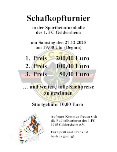 Schafkopfturnier 2025